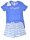 Louis &amp; Louisa &quot;Gute Laune Streifen Kinder-Pyjama kurz (92/98, blau/wei&szlig;)