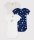 Petit Bateau Kurz&auml;melige Bodys 3er Set aus Baumwolle mit Sternenmotiv, 6 Monate 67 cm