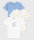 Petit Bateau 3er Set Kurz&auml;rmelige T-Shirts aus Bio-Baumwolle mit Paris Motiven f&uuml;r Jungen, 5 Jahre - 110cm