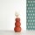 Vase FLAMINGO 22 cm Designvase Rot Vase f&uuml;r Trockenblumen
